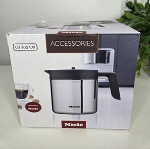 Miele Stainless Steel Coffee Jug with Black Handle